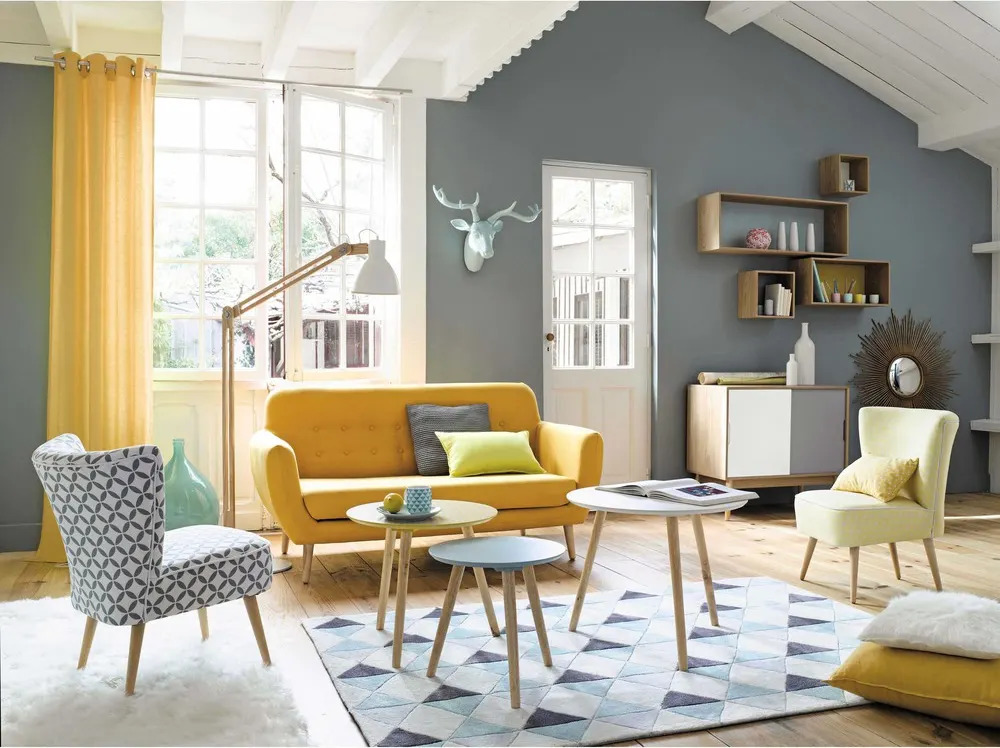 tips dekorasi ruang tamu dengan warna